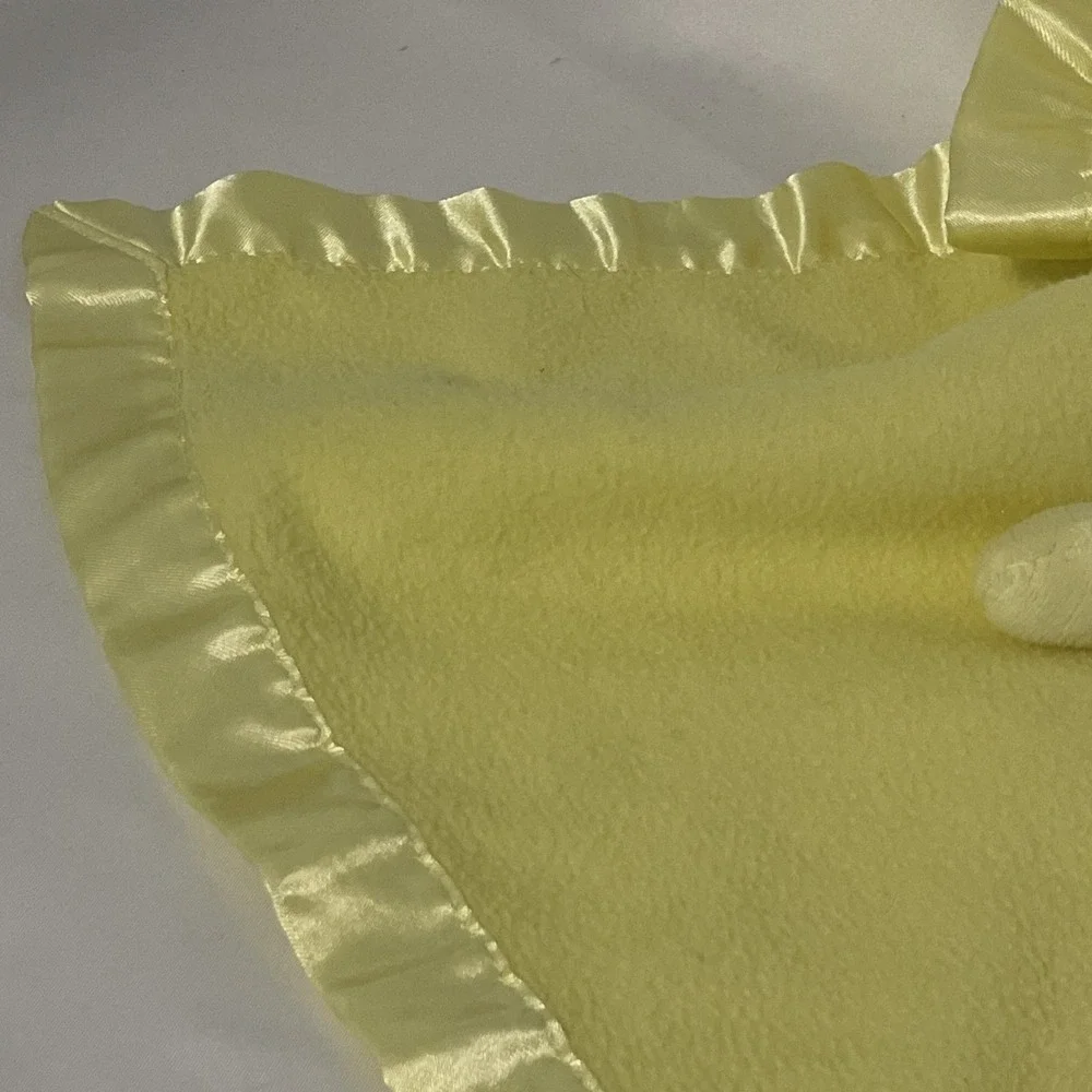 Baby Boom Duck Lovey Security Blanket Satin Trim & Heart Music Not Working